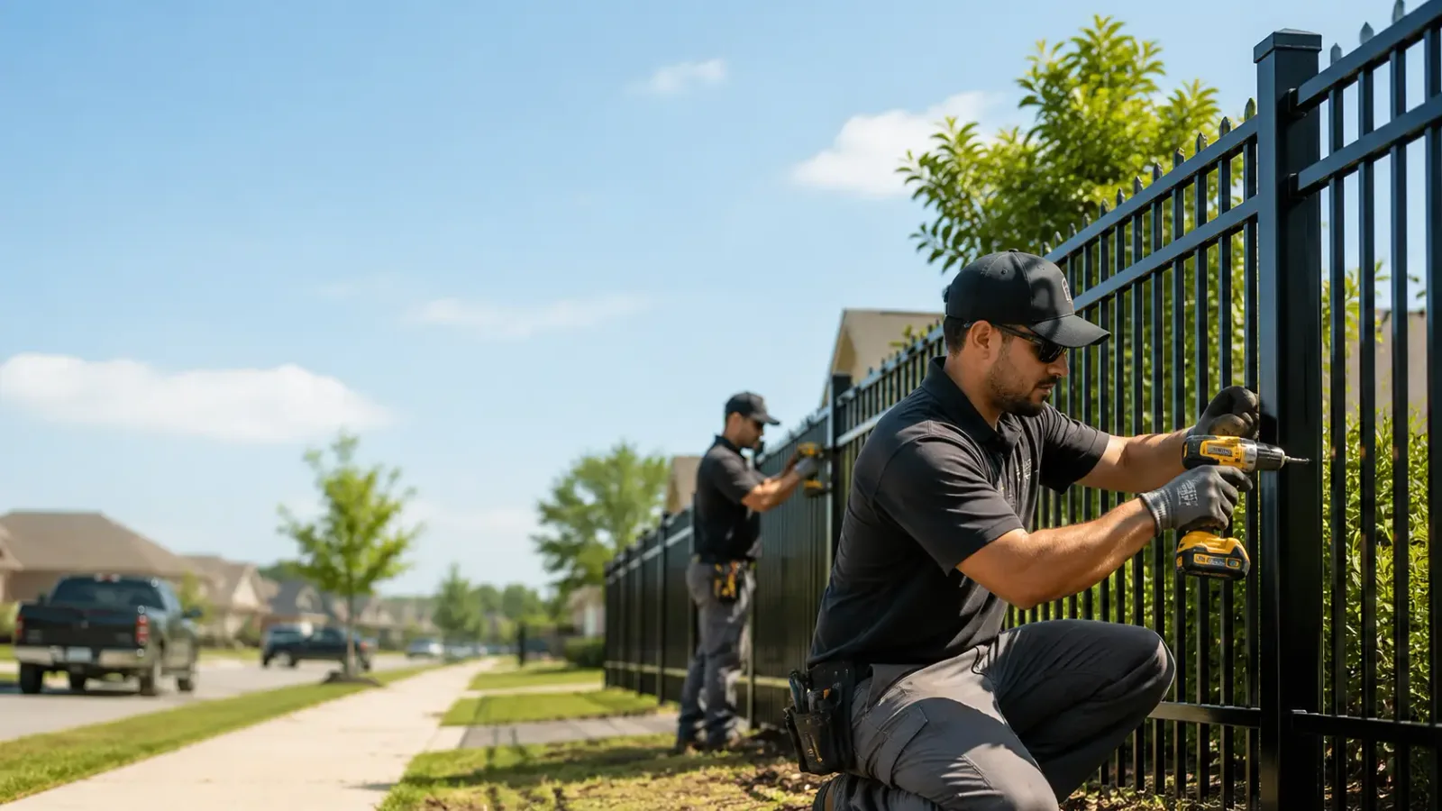 Metal Fence Installation in Waverly, VA
